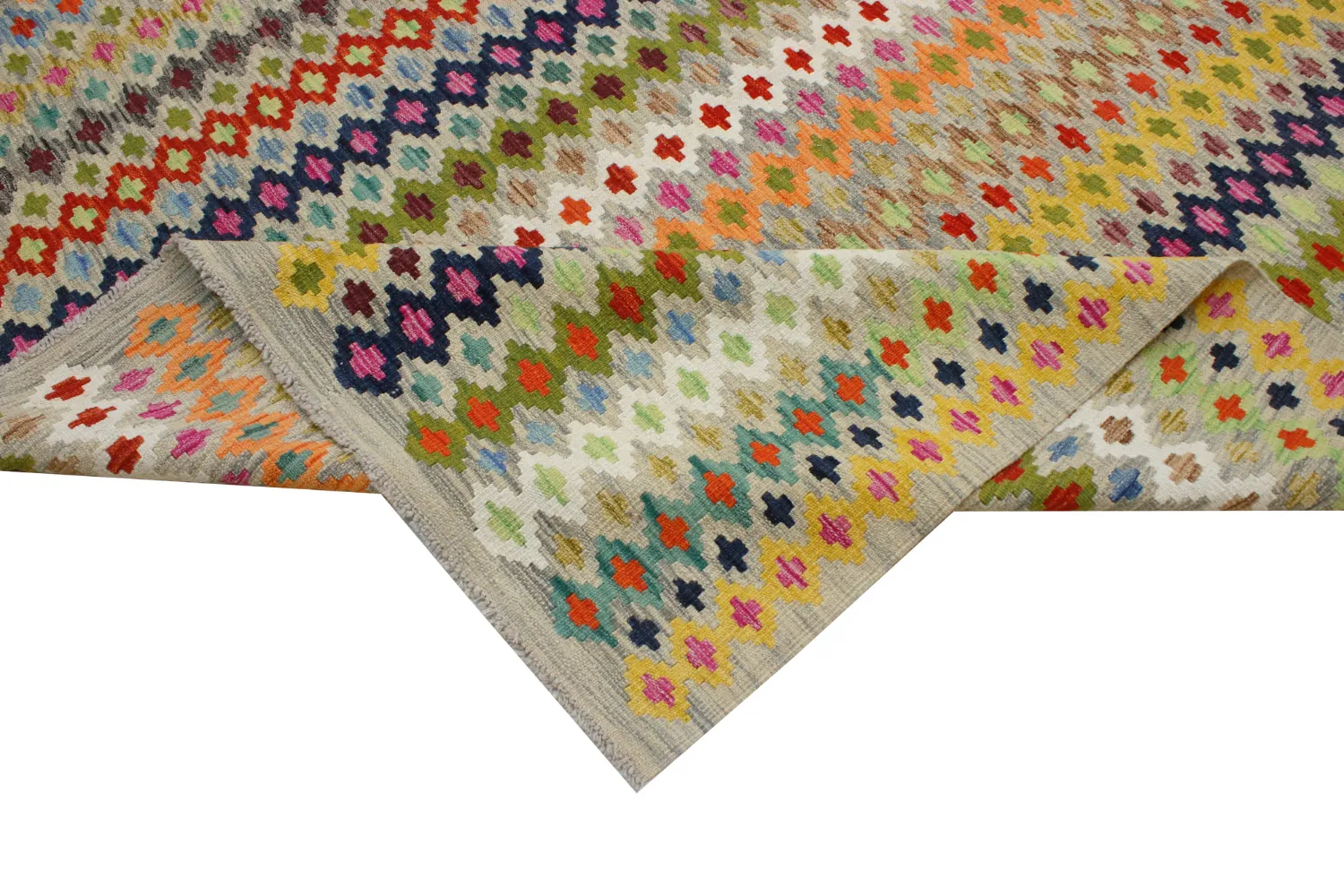 Orientalsk Teppe - Vegi Kelim Hand Woven - 296 x 344 cm
