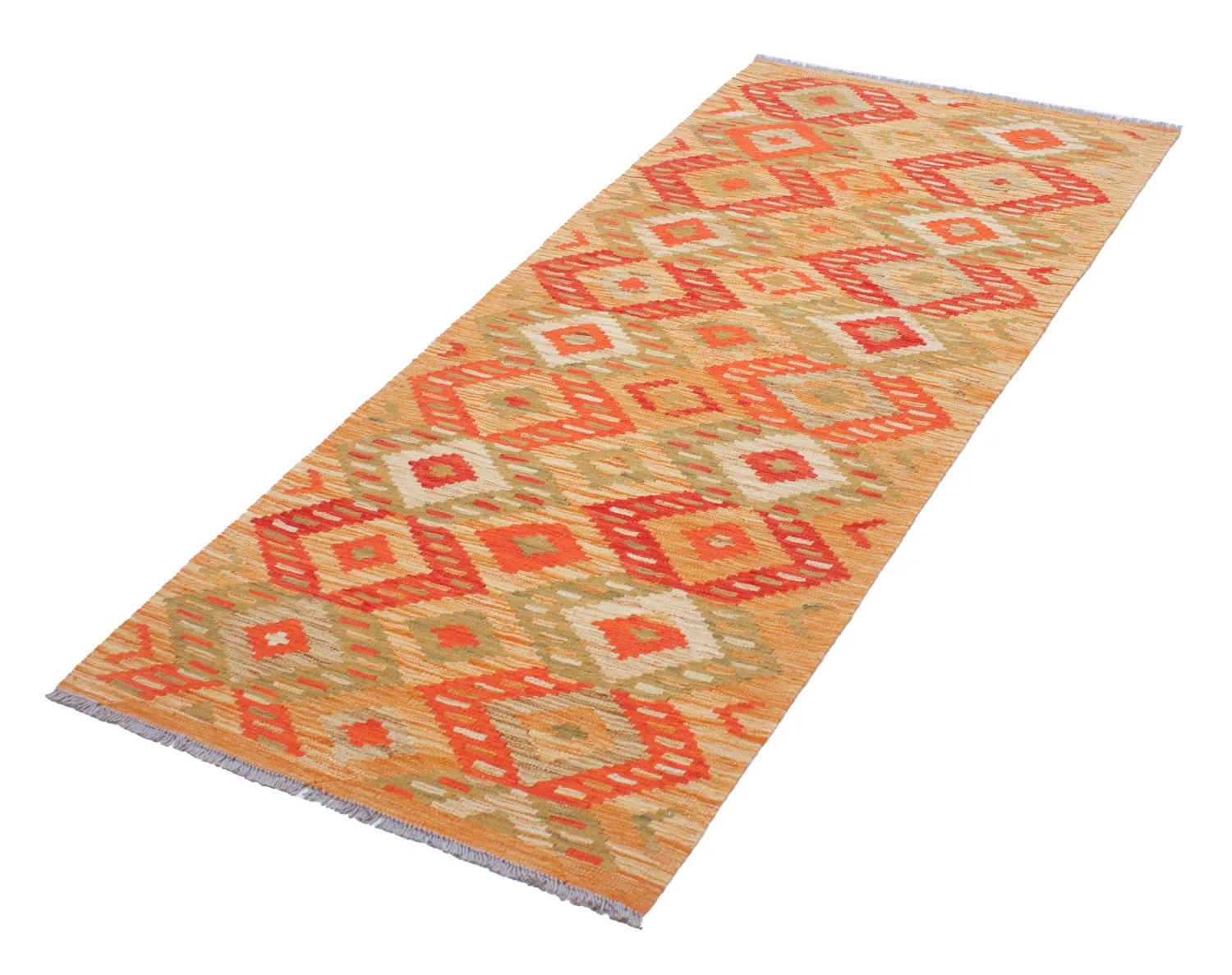 Orientalsk Teppe - Vegi Kelim Hand Woven - 83 x 201 cm