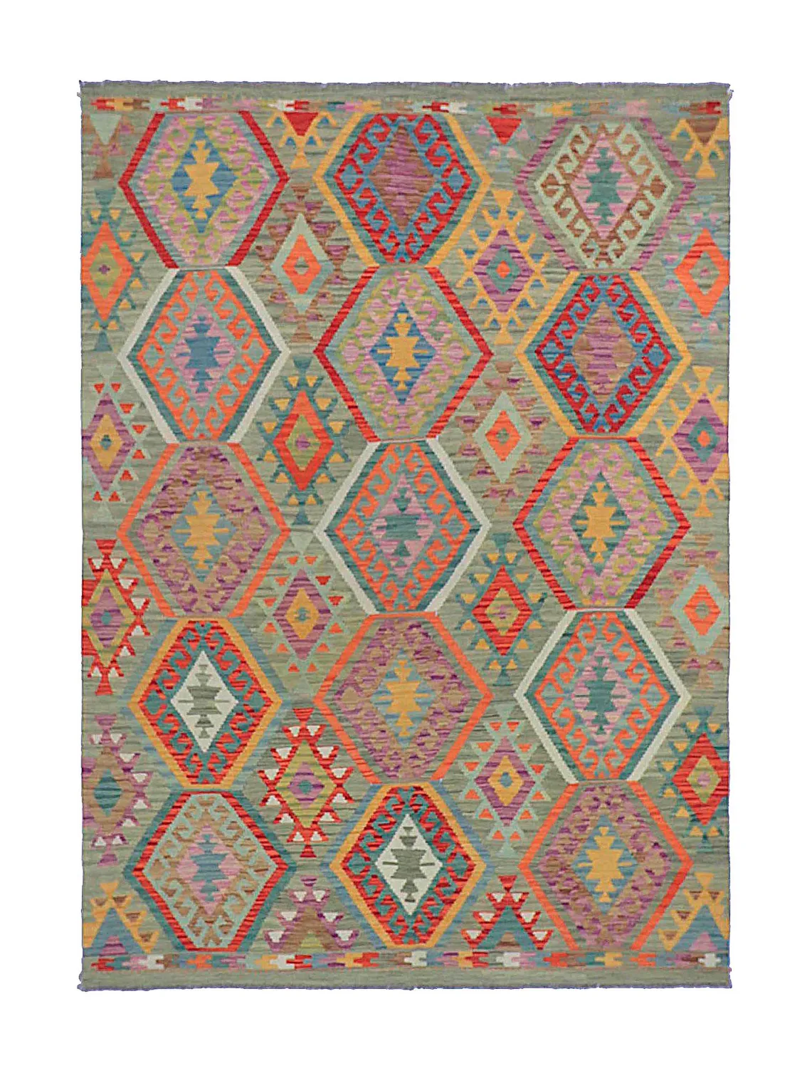 Orientalsk Teppe - Vegi Kelim Hand Woven - 178 x 248 cm