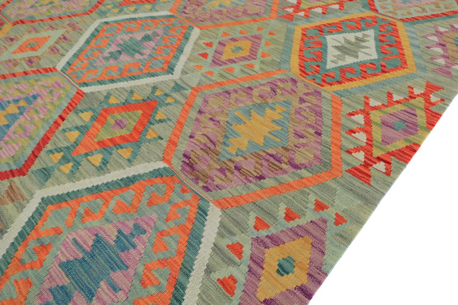 Orientalsk Teppe - Vegi Kelim Hand Woven - 178 x 248 cm