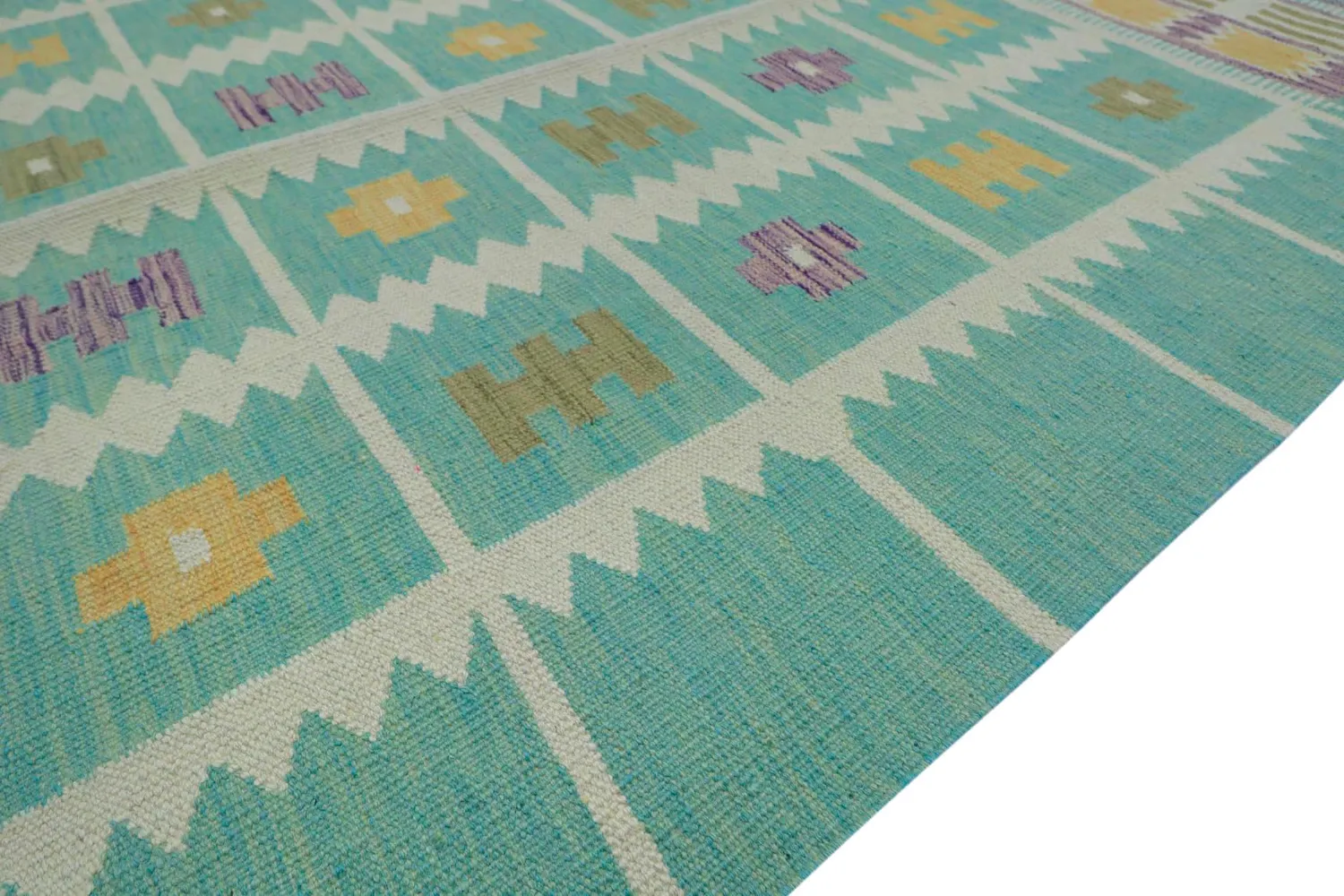 Orientalsk Teppe - Vegi Kelim Hand Woven - 124 x 179 cm