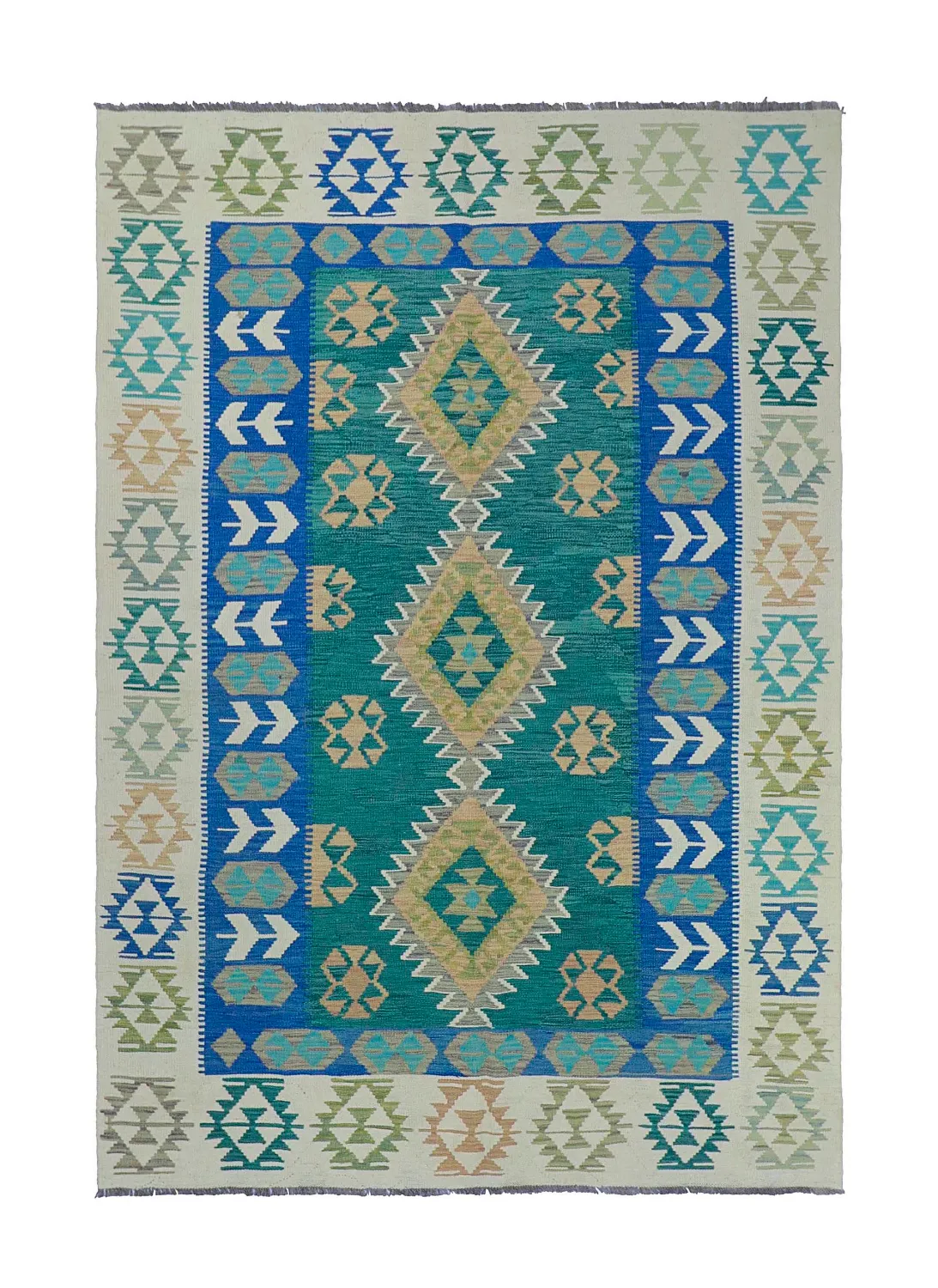 Orientalsk Teppe - Vegi Kelim Hand Woven - 171 x 250 cm