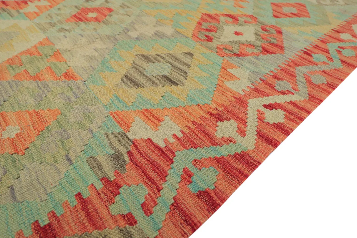 Orientalsk Teppe - Vegi Kelim Hand Woven - 88 x 199 cm