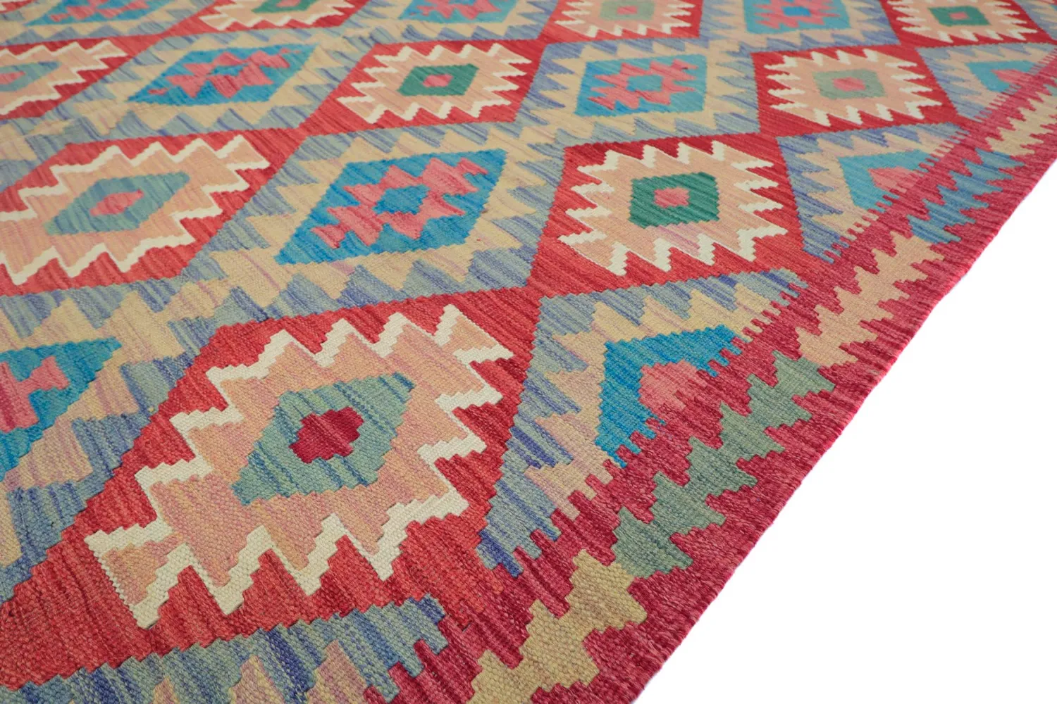 Orientalsk Teppe - Vegi Kelim Hand Woven - 175 x 245 cm