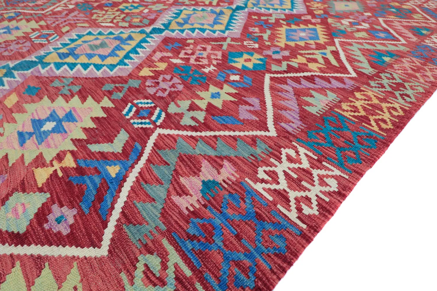 Orientalsk Teppe - Vegi Kelim Hand Woven - 161 x 243 cm