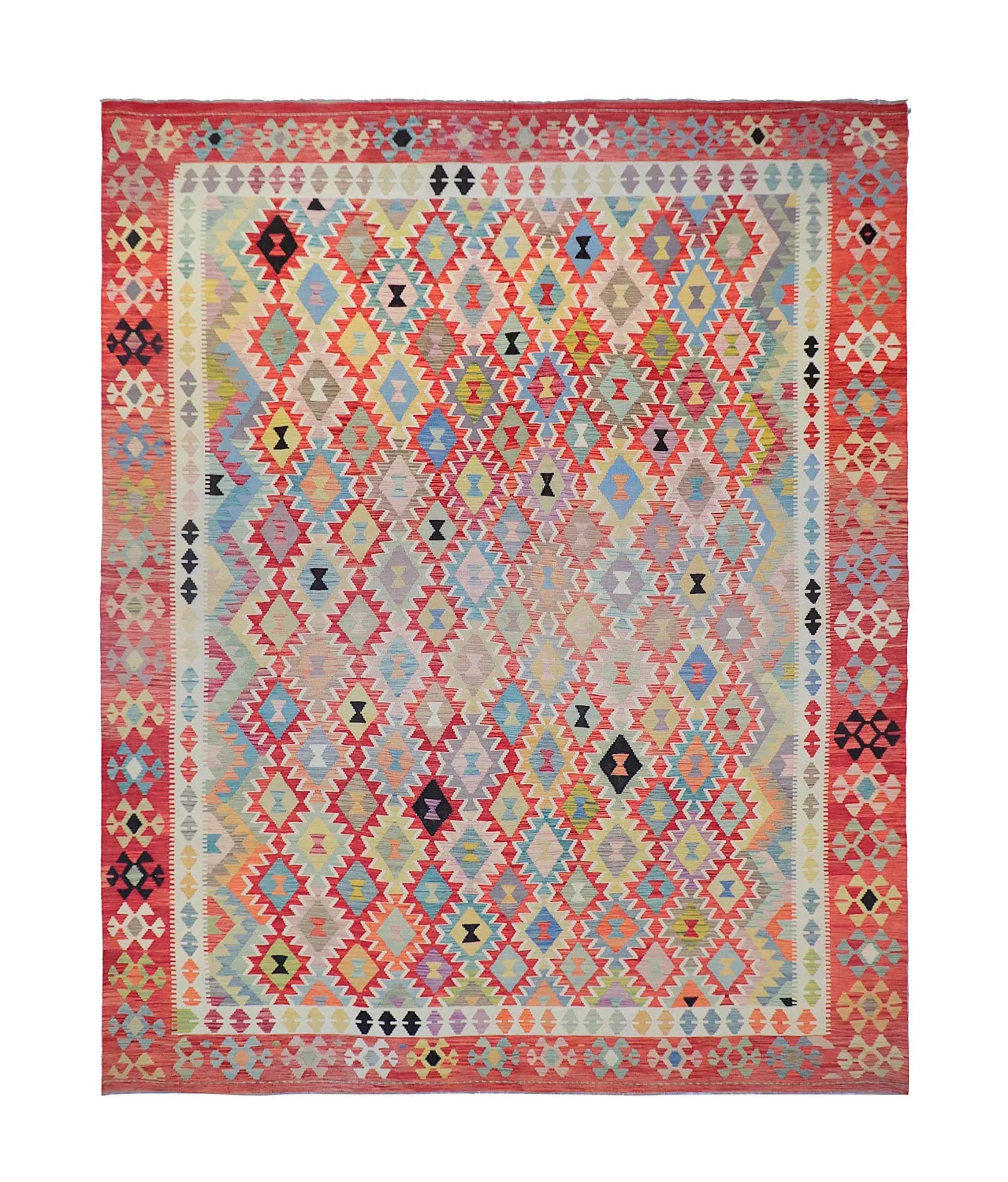 Orientalsk Teppe - Vegi Kelim Hand Woven - 323 x 415 cm