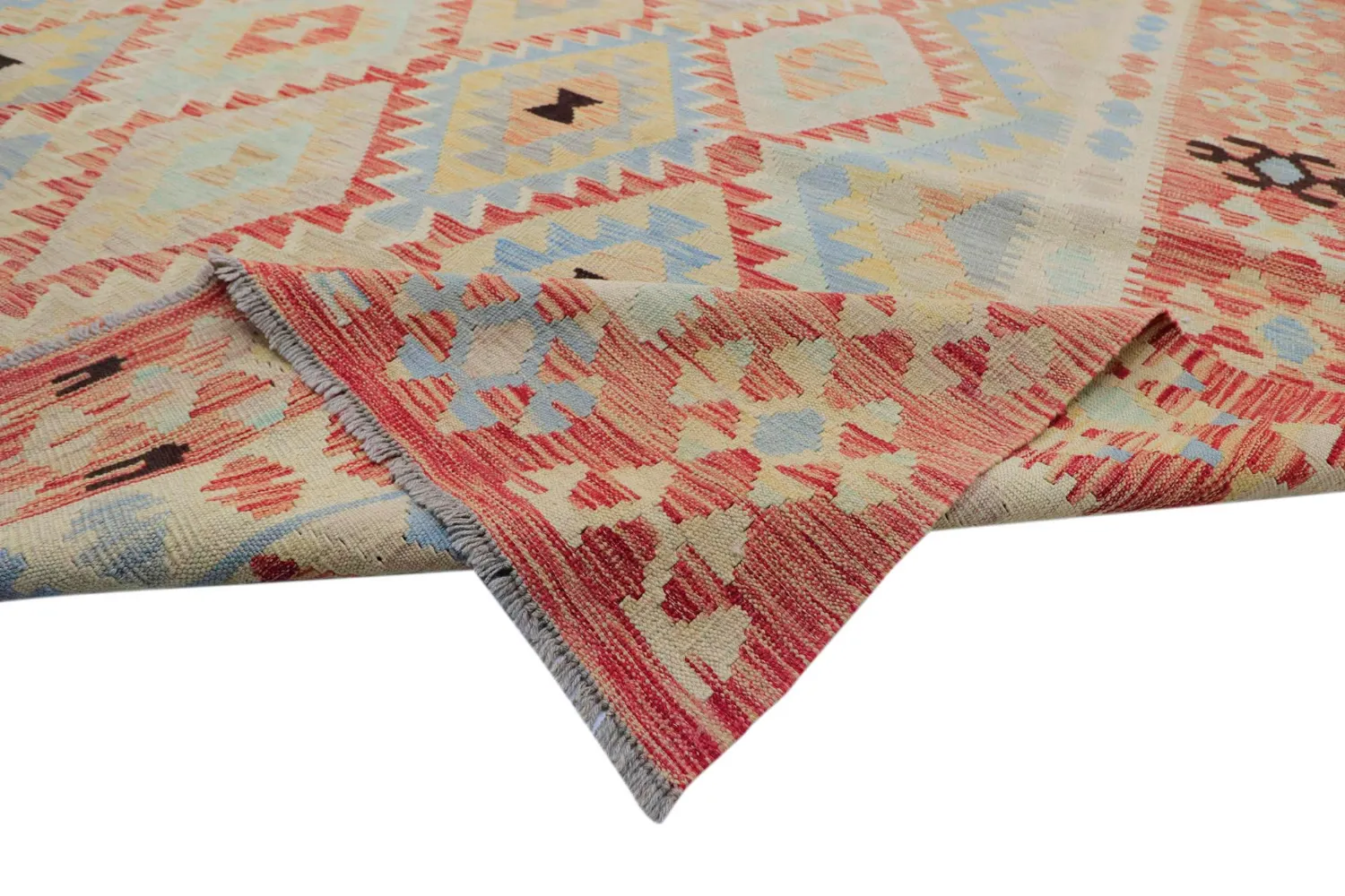 Orientalsk Teppe - Vegi Kelim Hand Woven - 313 x 427 cm