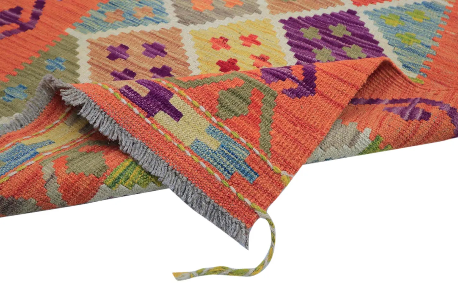Orientalsk Teppe - Vegi Kelim Hand Woven - 79 x 298 cm