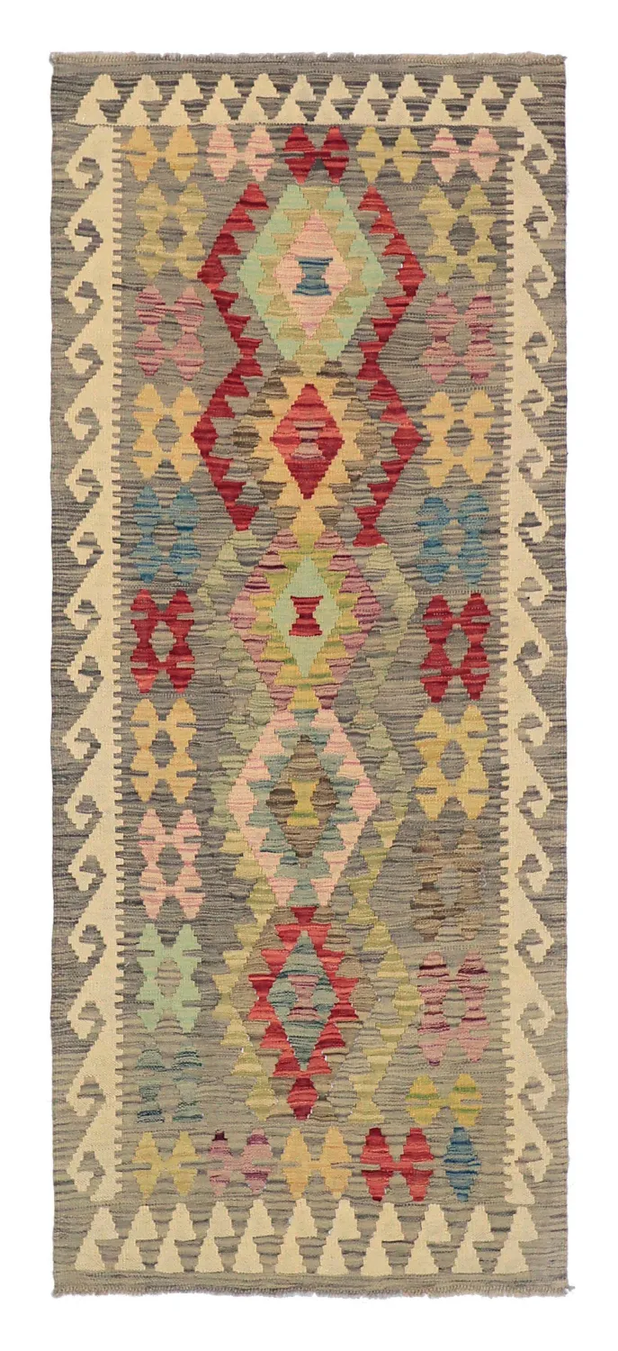 Orientalsk Teppe - Vegi Kelim Hand Woven - 81 x 199 cm