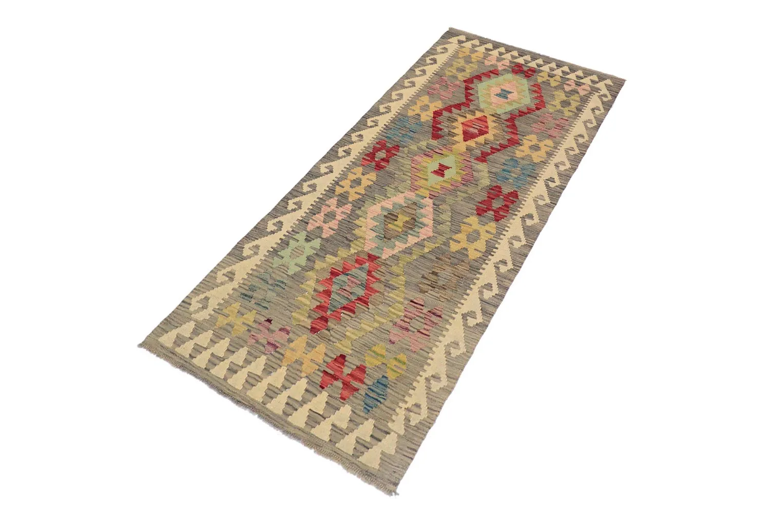 Orientalsk Teppe - Vegi Kelim Hand Woven - 81 x 199 cm