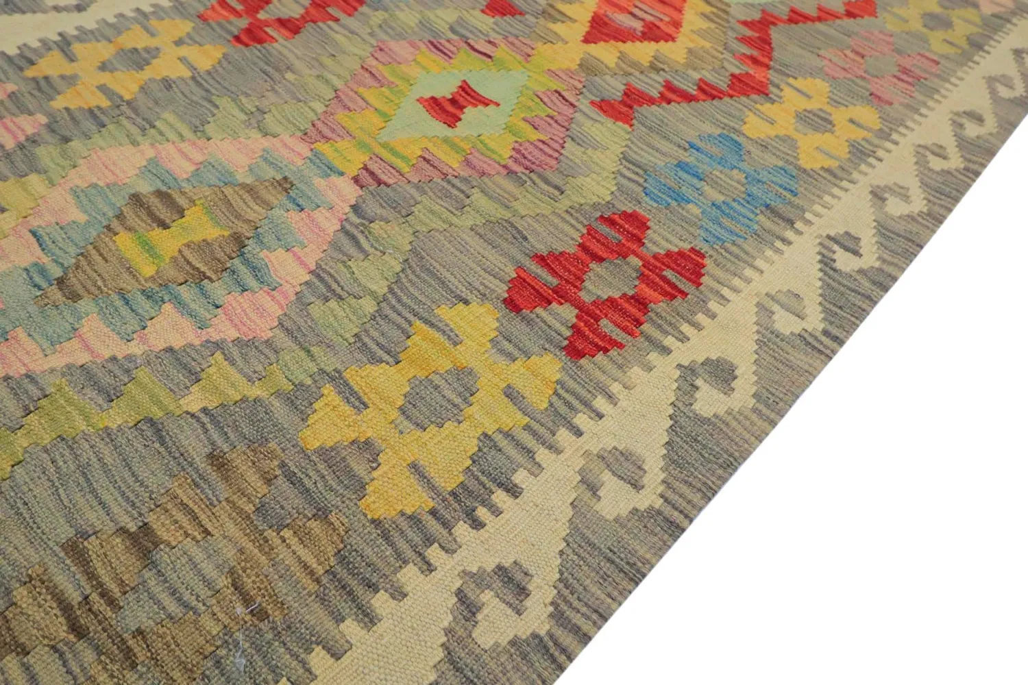 Orientalsk Teppe - Vegi Kelim Hand Woven - 81 x 199 cm