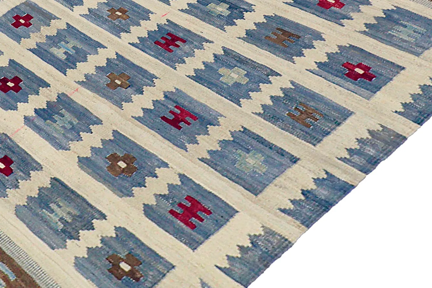 Orientalsk Teppe - Vegi Kelim Hand Woven - 98 x 151 cm