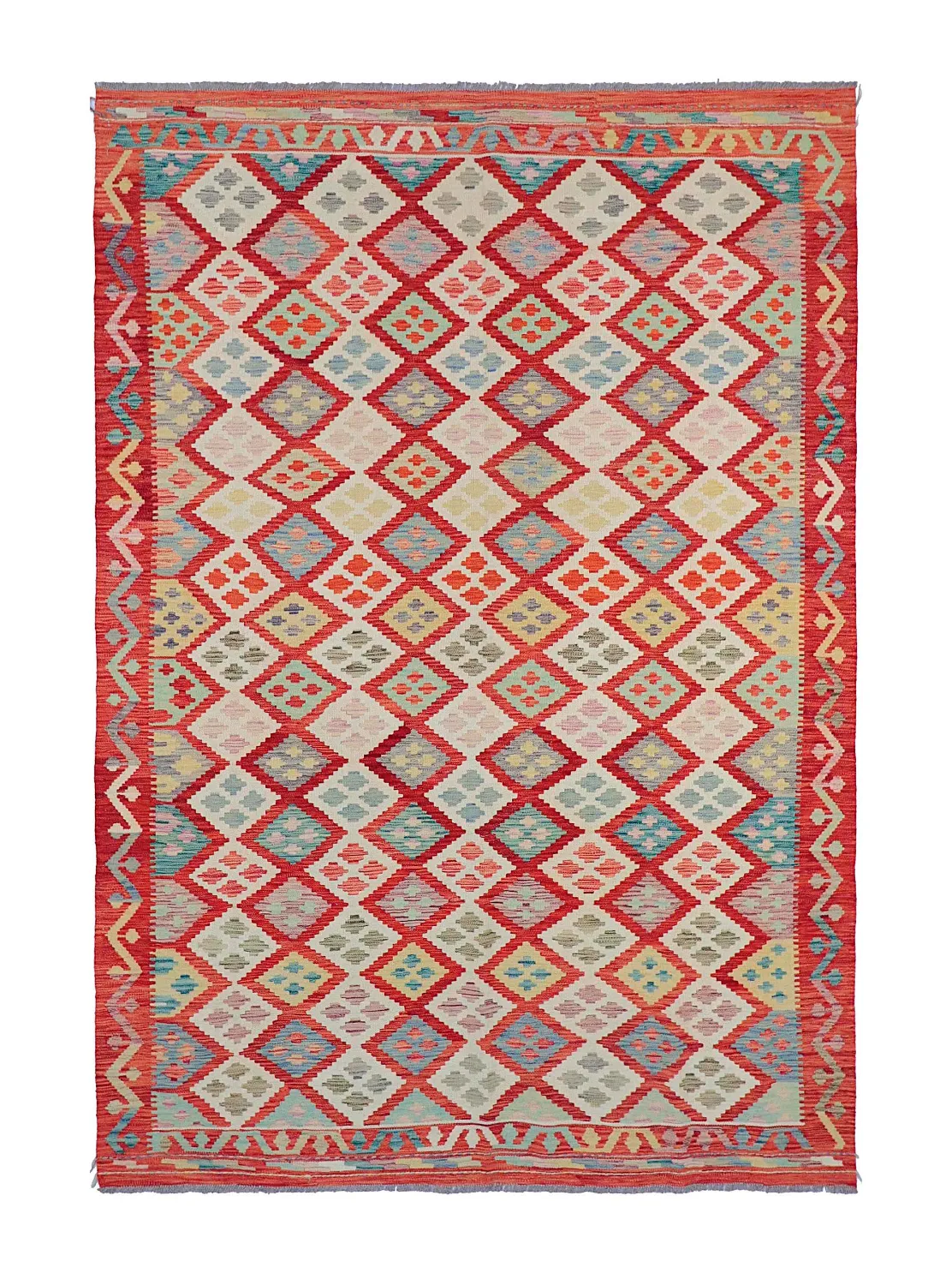 Orientalsk Teppe - Vegi Kelim Hand Woven - 174 x 250 cm