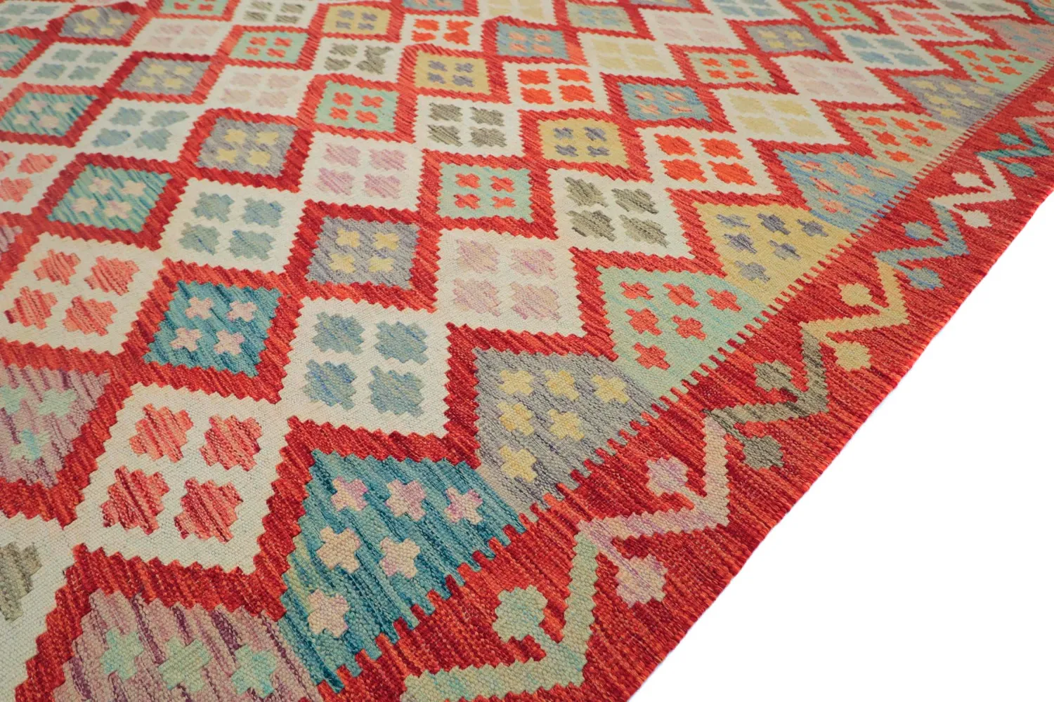 Orientalsk Teppe - Vegi Kelim Hand Woven - 174 x 250 cm