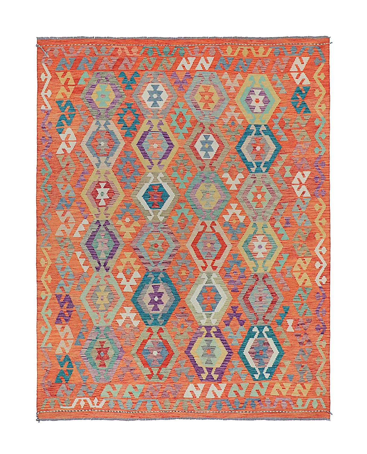 Orientalsk Teppe - Vegi Kelim Hand Woven - 183 x 240 cm