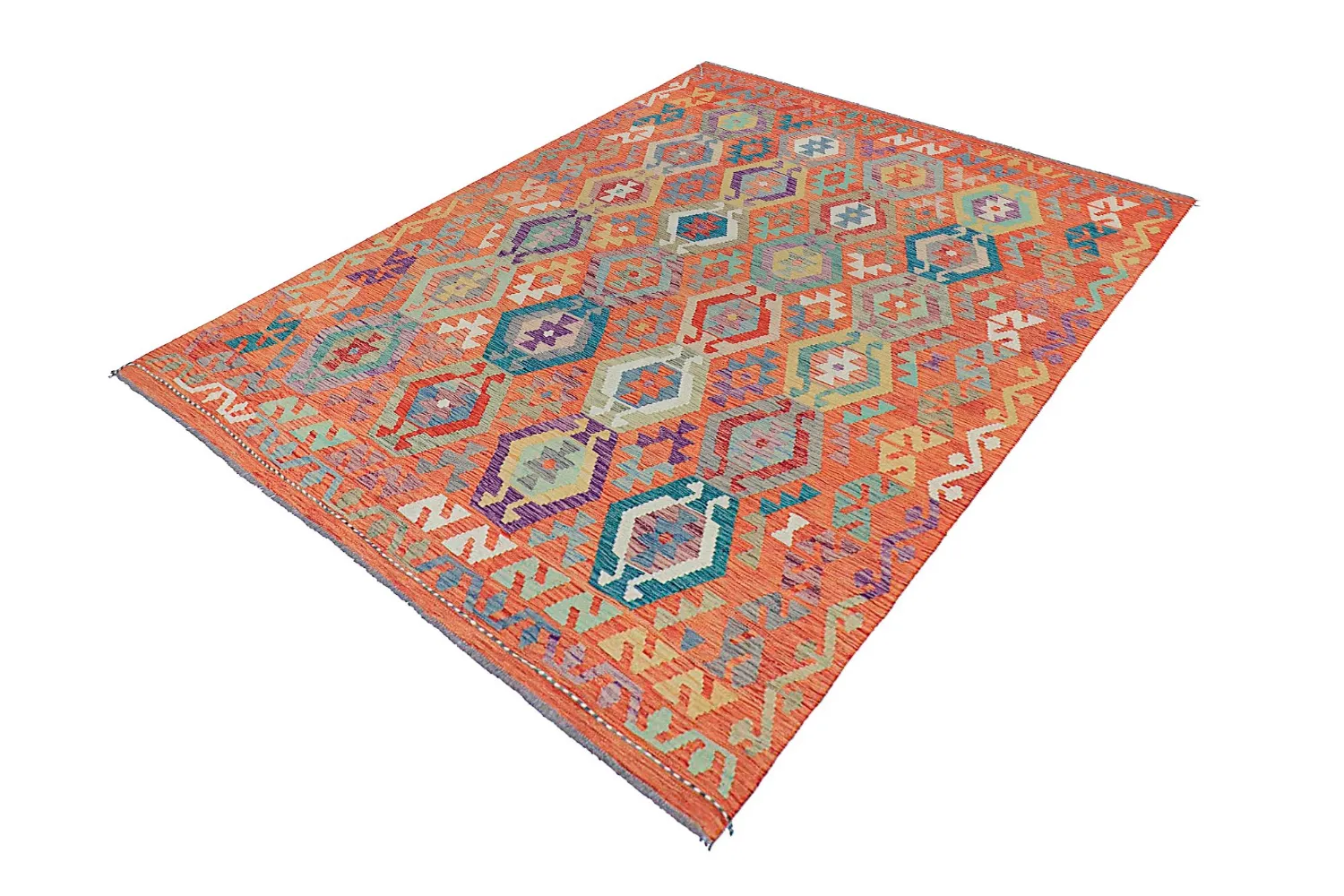 Orientalsk Teppe - Vegi Kelim Hand Woven - 183 x 240 cm