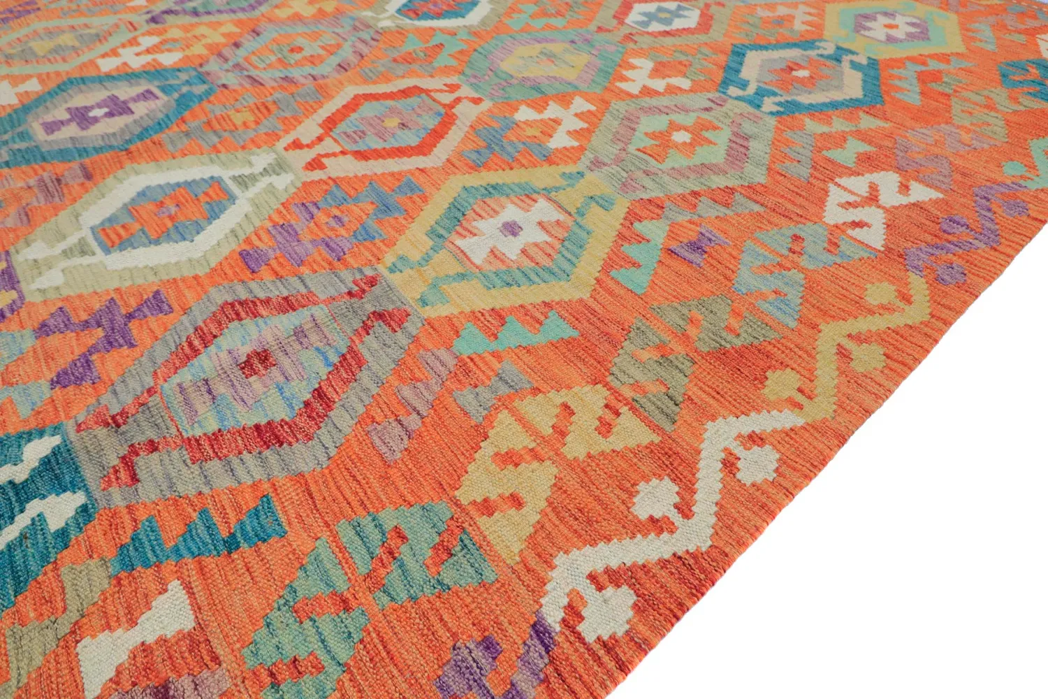 Orientalsk Teppe - Vegi Kelim Hand Woven - 183 x 240 cm