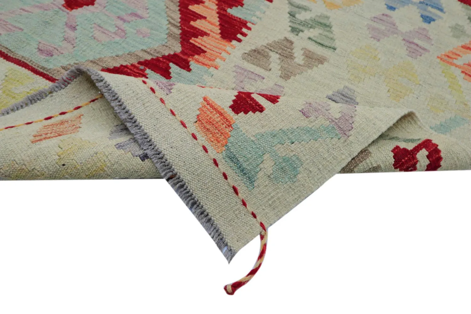 Orientalsk Teppe - Vegi Kelim Hand Woven - 176 x 247 cm