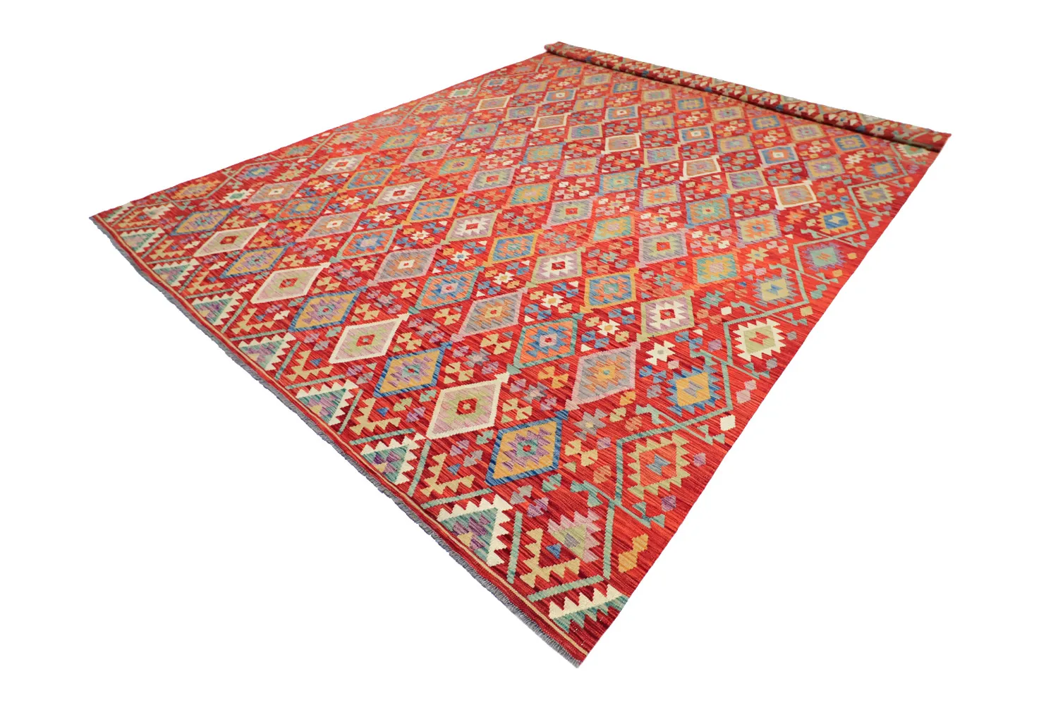 Orientalsk Teppe - Vegi Kelim Hand Woven - 303 x 491 cm