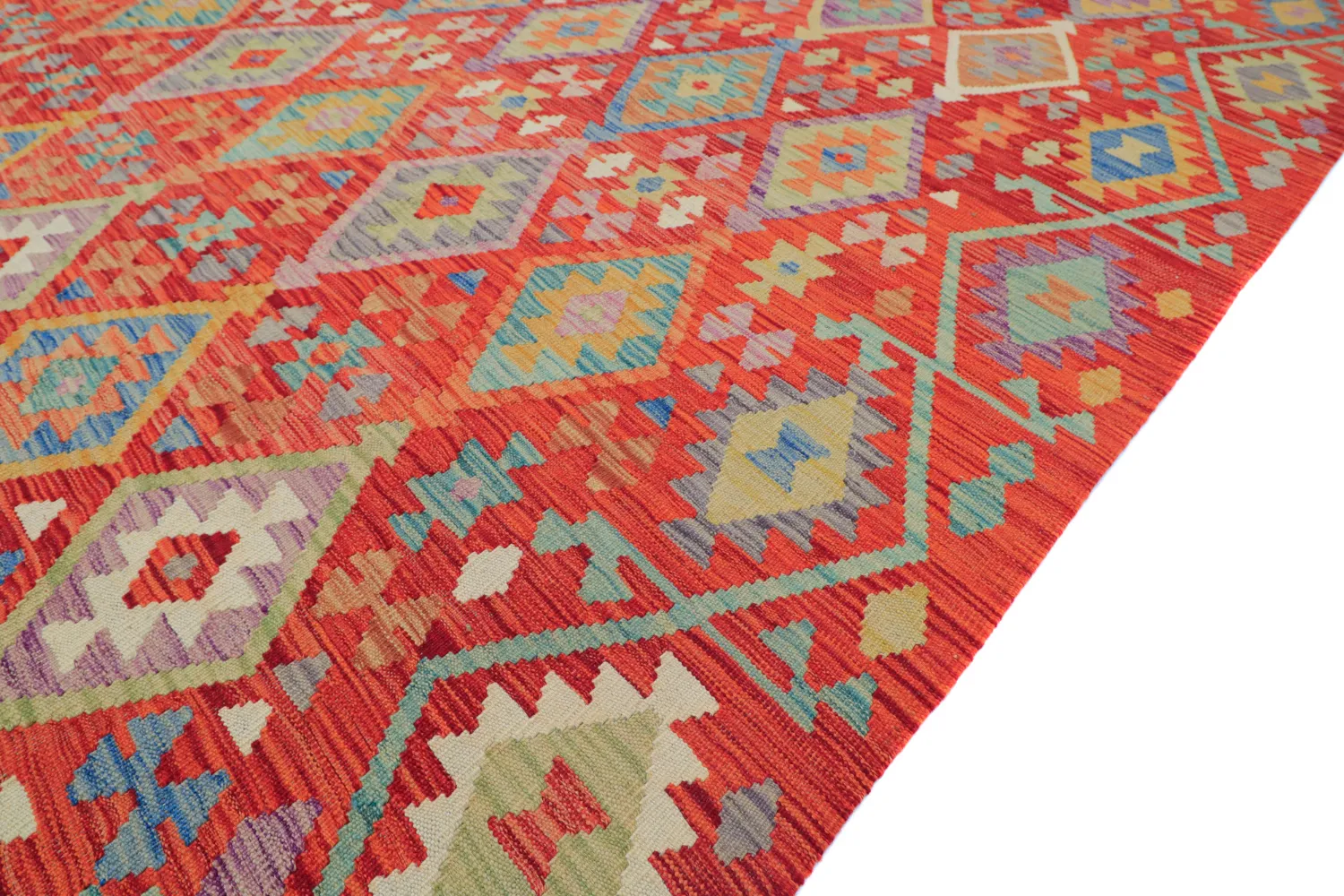 Orientalsk Teppe - Vegi Kelim Hand Woven - 303 x 491 cm