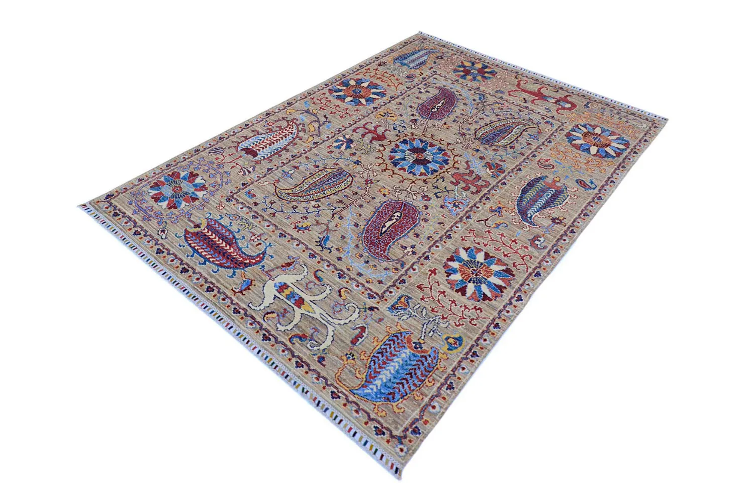 Orientalsk Teppe - Chaman Rug Hand Knotted - 163 x 236 cm