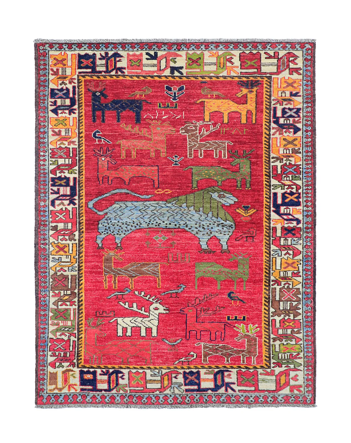 Orientalsk Teppe - Tribal Hand Knotted - 148 x 199 cm