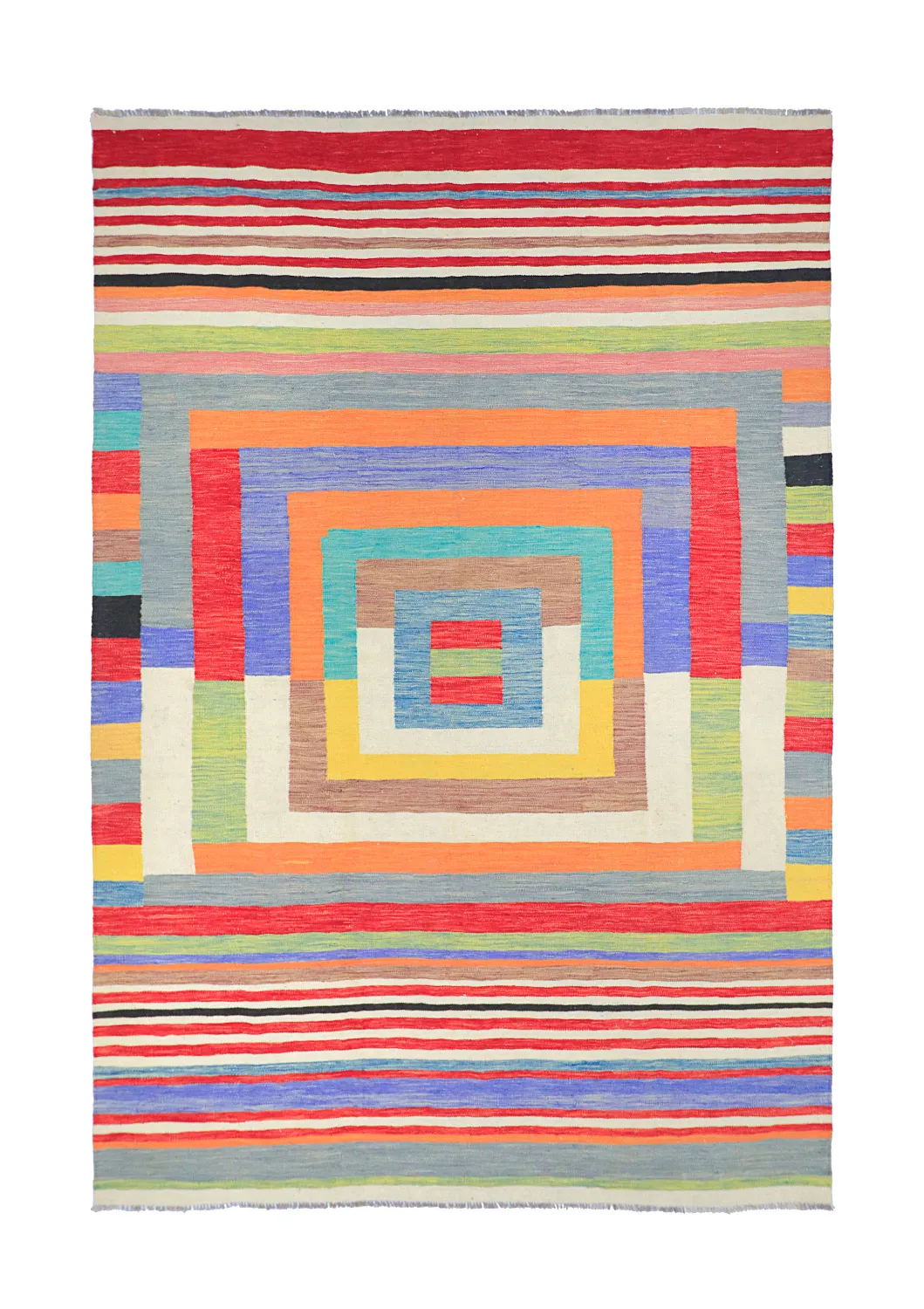 Orientalsk Teppe - Kelim Hand Woven - 205 x 299 cm