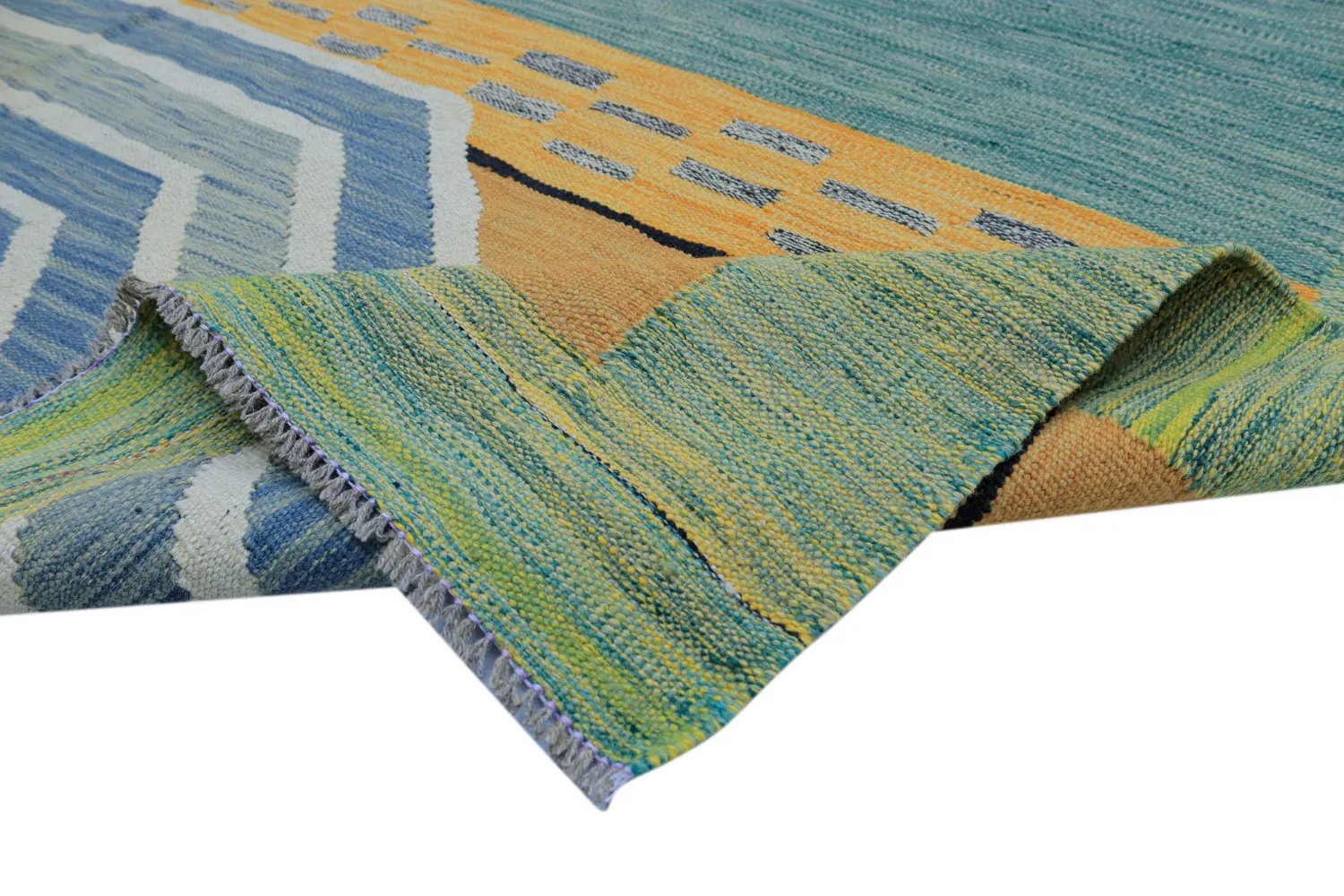 Orientalsk Teppe - Kelim Hand Woven - 199 x 302 cm