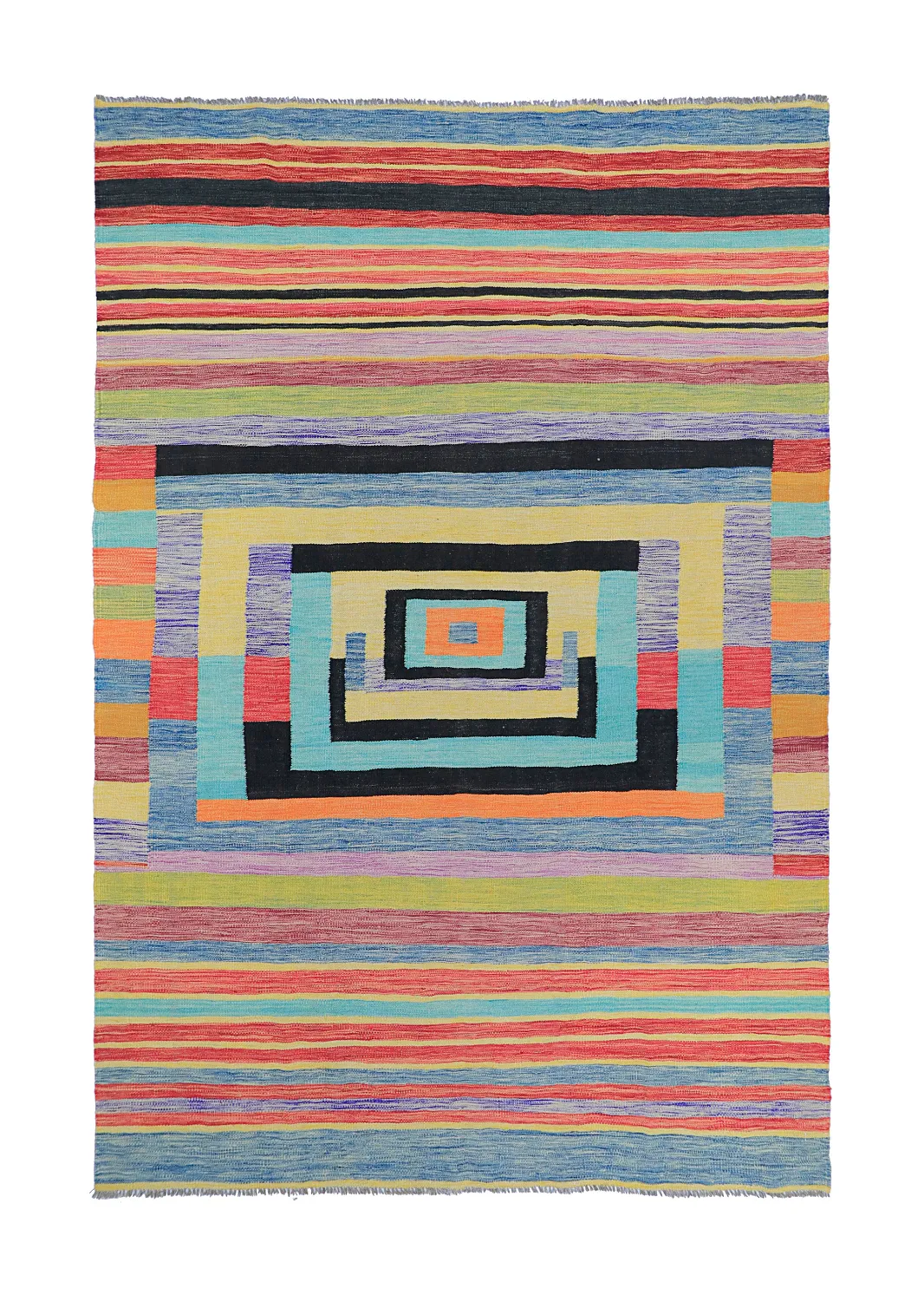 Orientalsk Teppe - Kelim Hand Woven - 203 x 299 cm