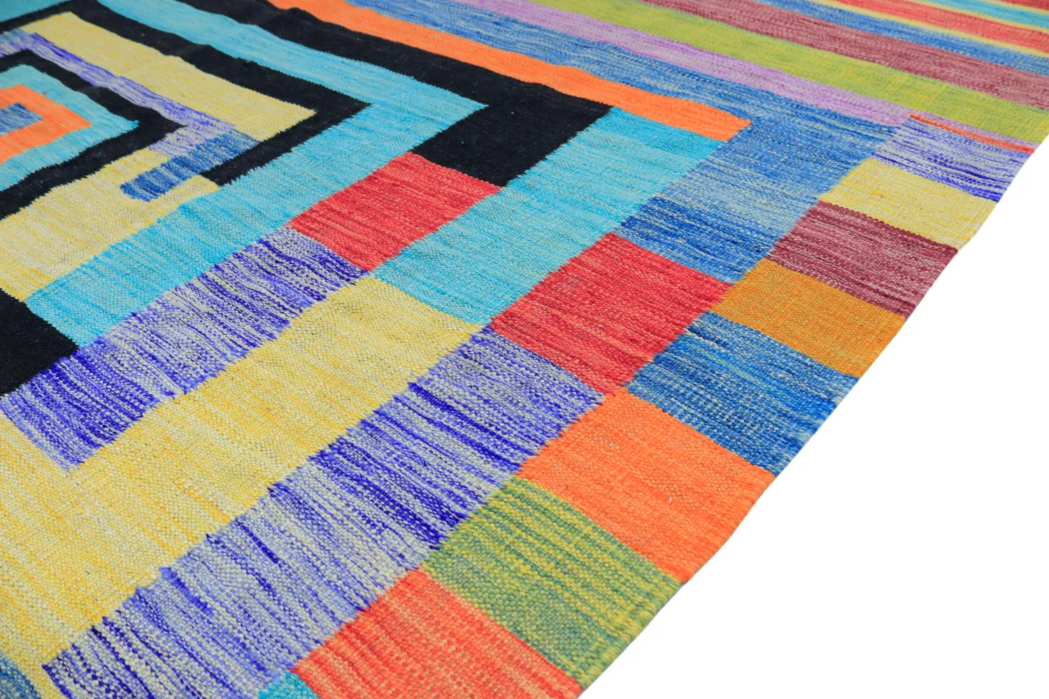Orientalsk Teppe - Kelim Hand Woven - 203 x 299 cm
