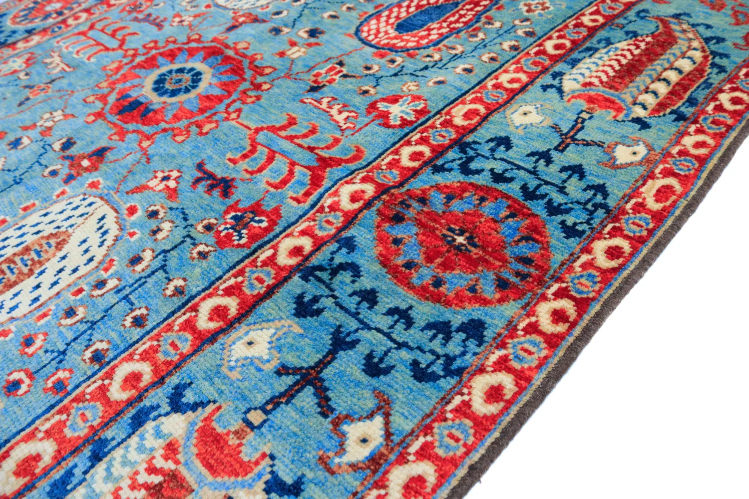 Orientalsk Teppe - Suzani Hand Knotted - 170 x 240 cm