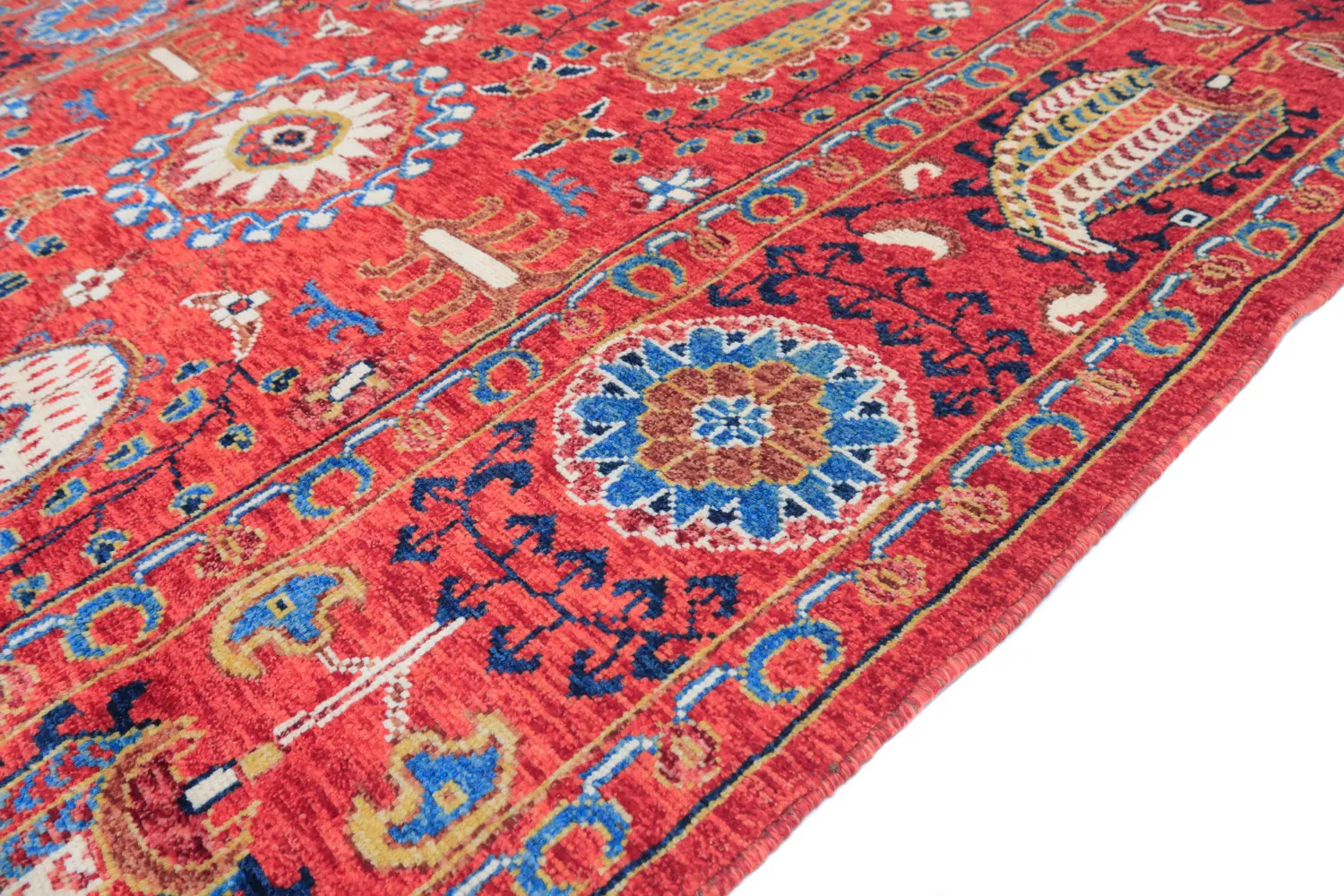 Orientalsk Teppe - Suzani Hand Knotted - 200 x 300 cm