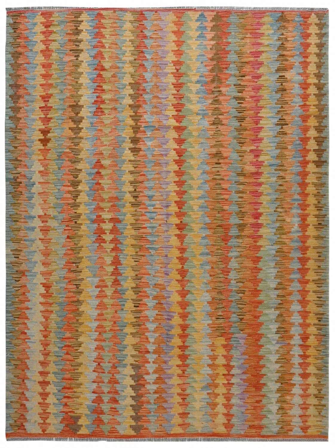 Kelim-teppe Afghansk 249 x 178 cm