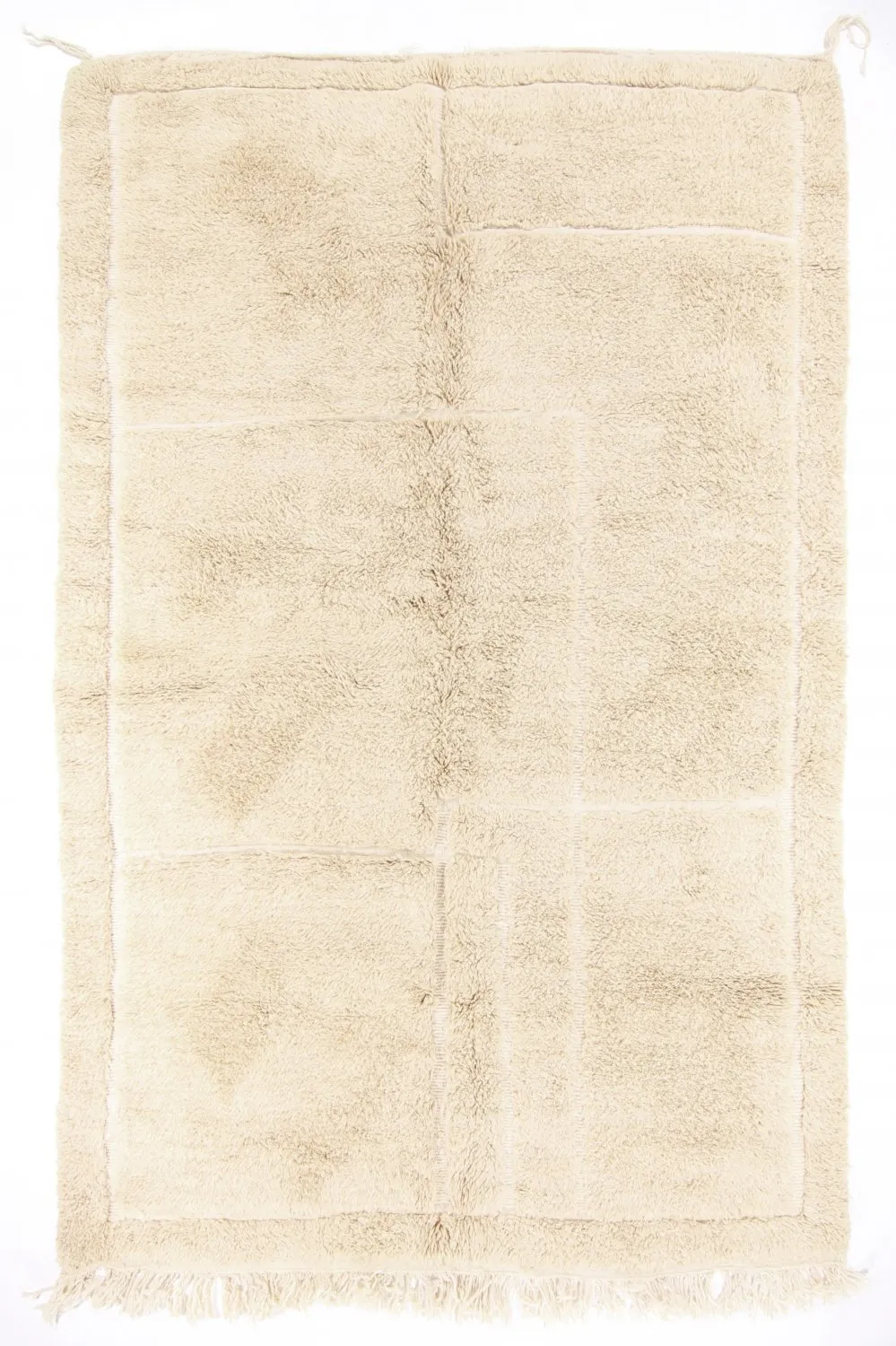 Kelim-teppe Marokkansk Beni Ourain 300 x 202 cm