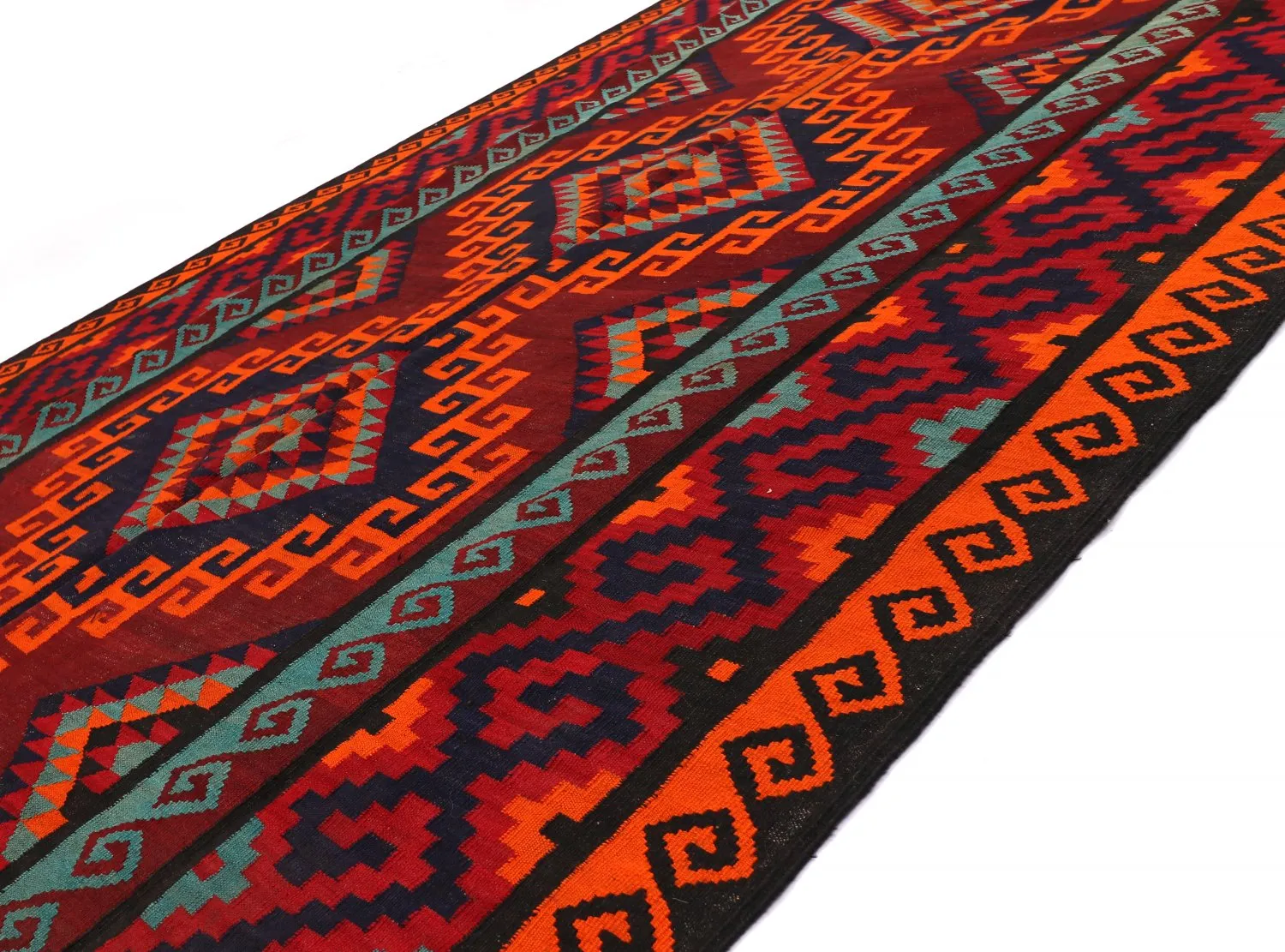Orientalsk kelimteppe 424 x 175 cm