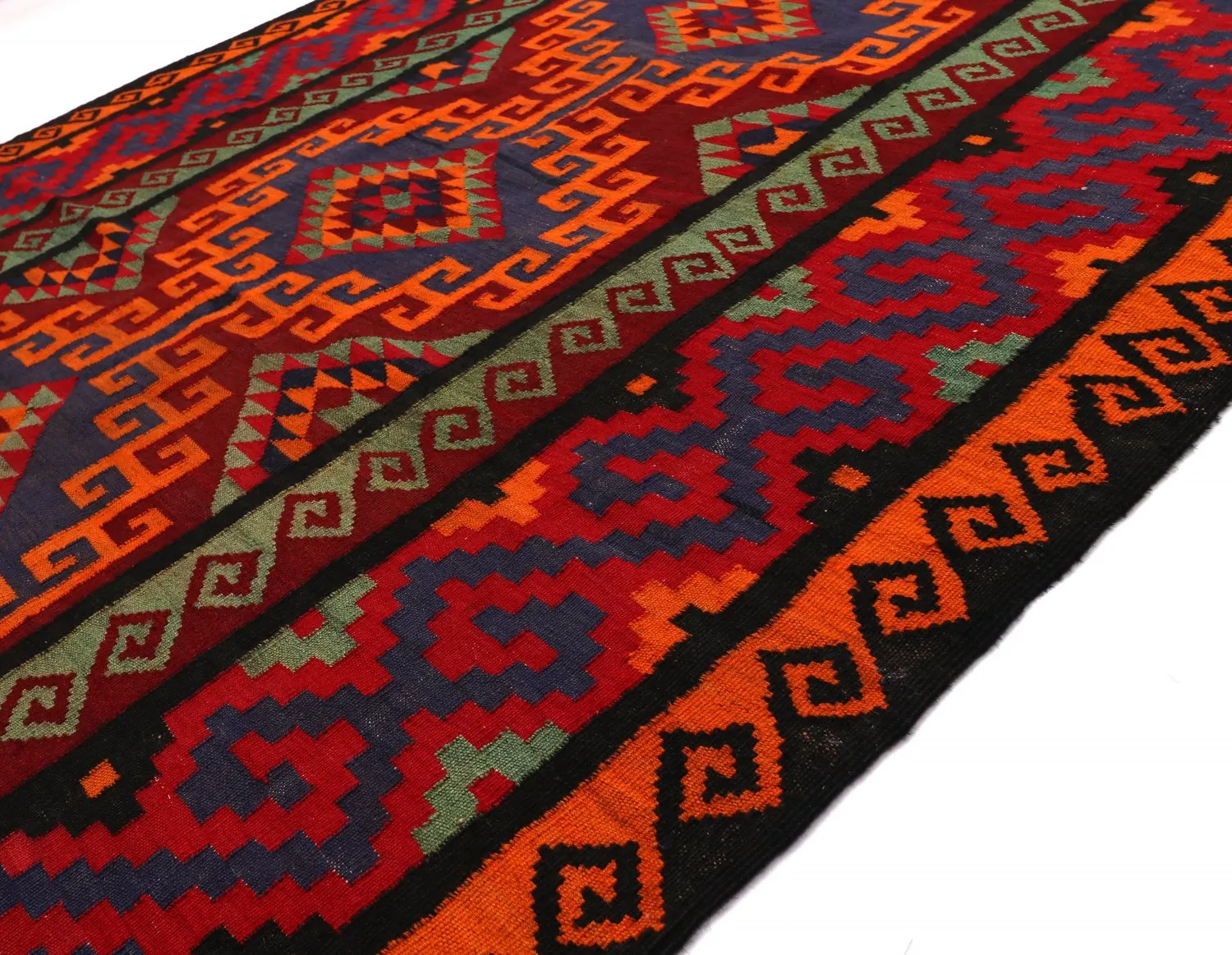 Orientalsk kelimteppe 401 x 161 cm