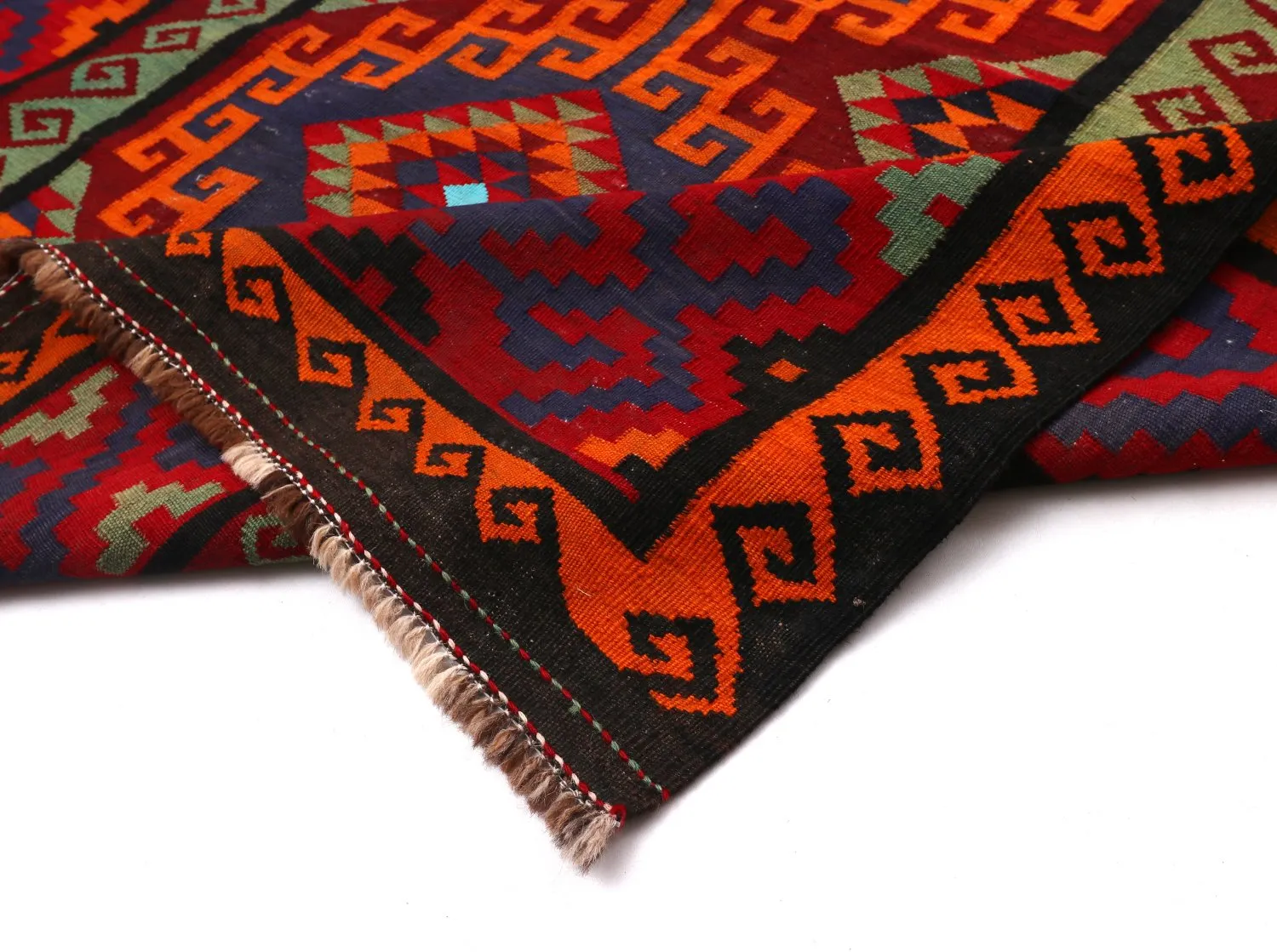 Orientalsk kelimteppe 401 x 161 cm