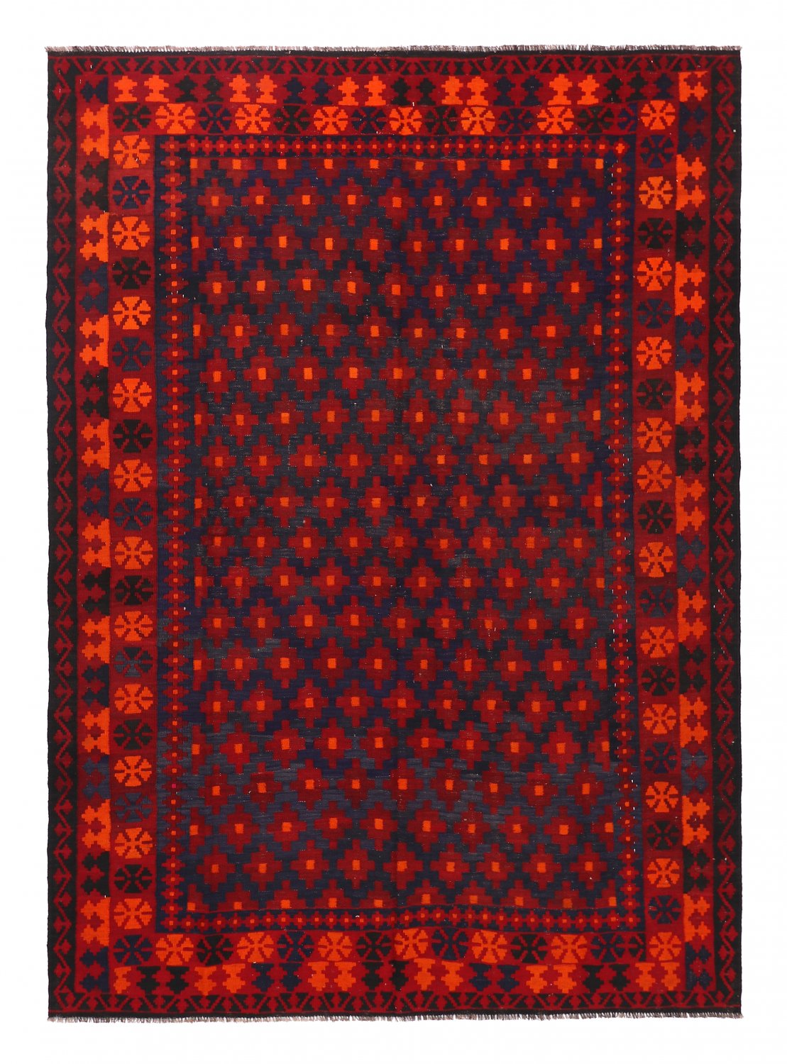 Kelim-teppe Afghansk 301 x 211 cm