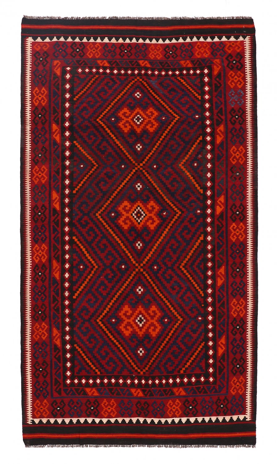 Kelim-teppe Afghansk 303 x 165 cm