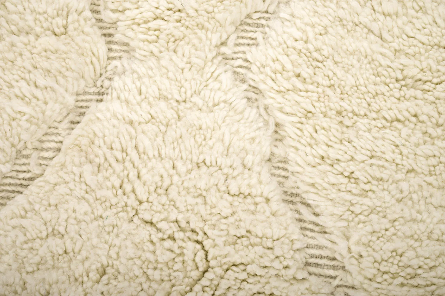 Kelim-teppe Marokkansk Beni Ourain 205 x 300 cm