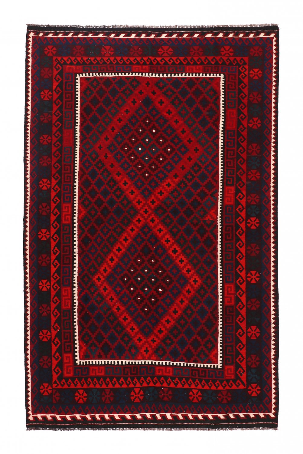 Kelim-teppe Afghansk 316 x 199 cm