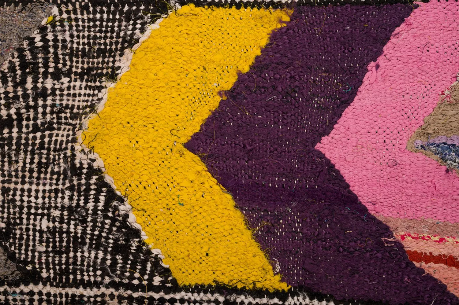 Marokkansk Boucherouite-teppe 160 x 325 cm