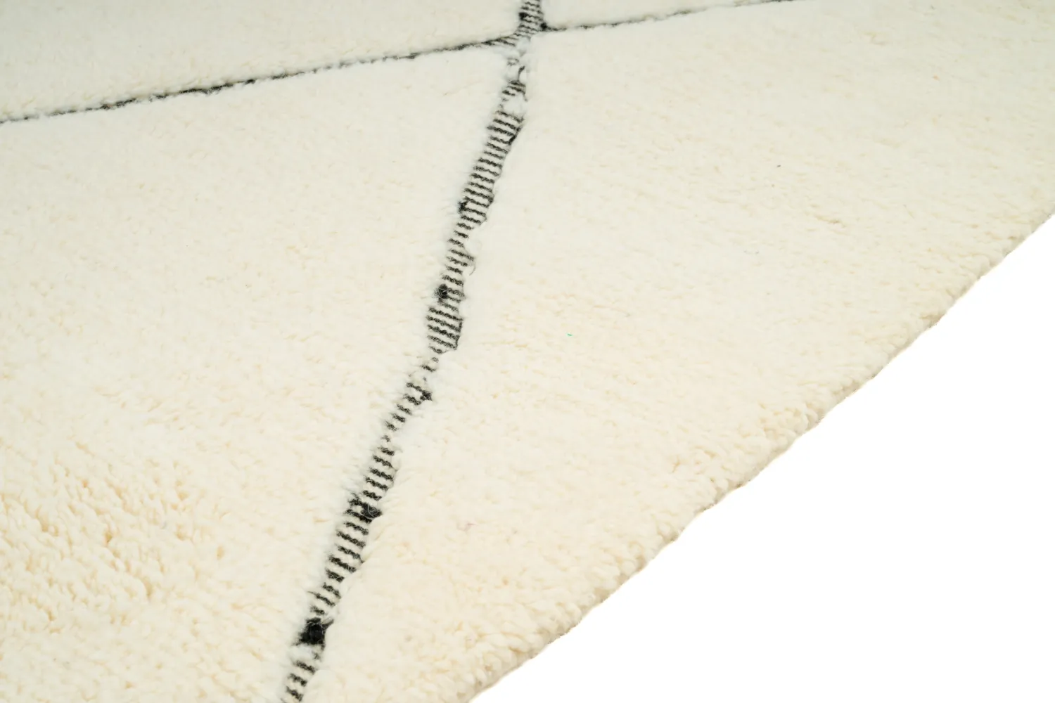 Kelim-teppe Marokkansk Beni Ourain 155 x 265 cm