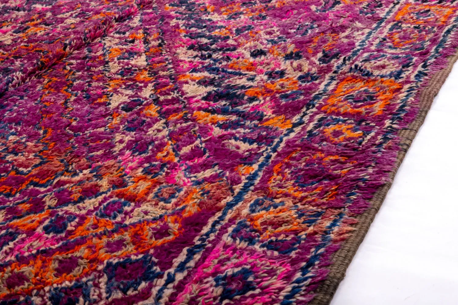 Kelim-teppe Marokkansk Azilal 390 x 165 cm