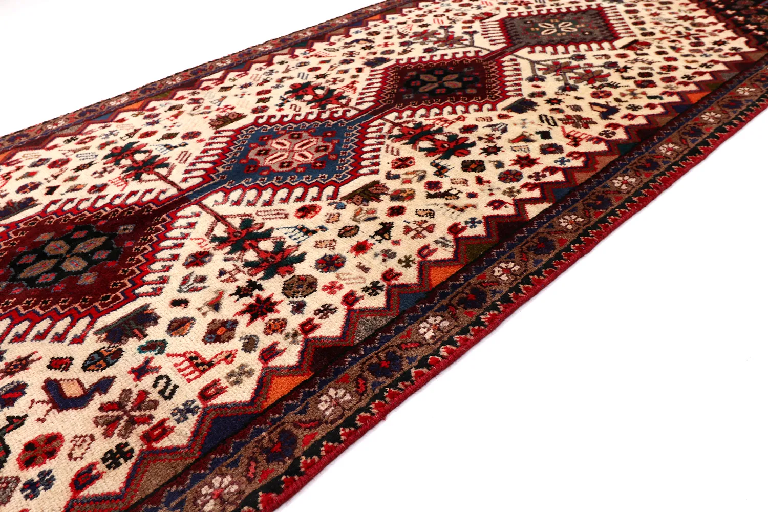 Orientalsk teppe Hamedan 279 x 108 cm