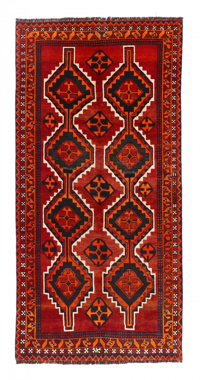 Orientalsk teppe Hamedan 271 x 133 cm