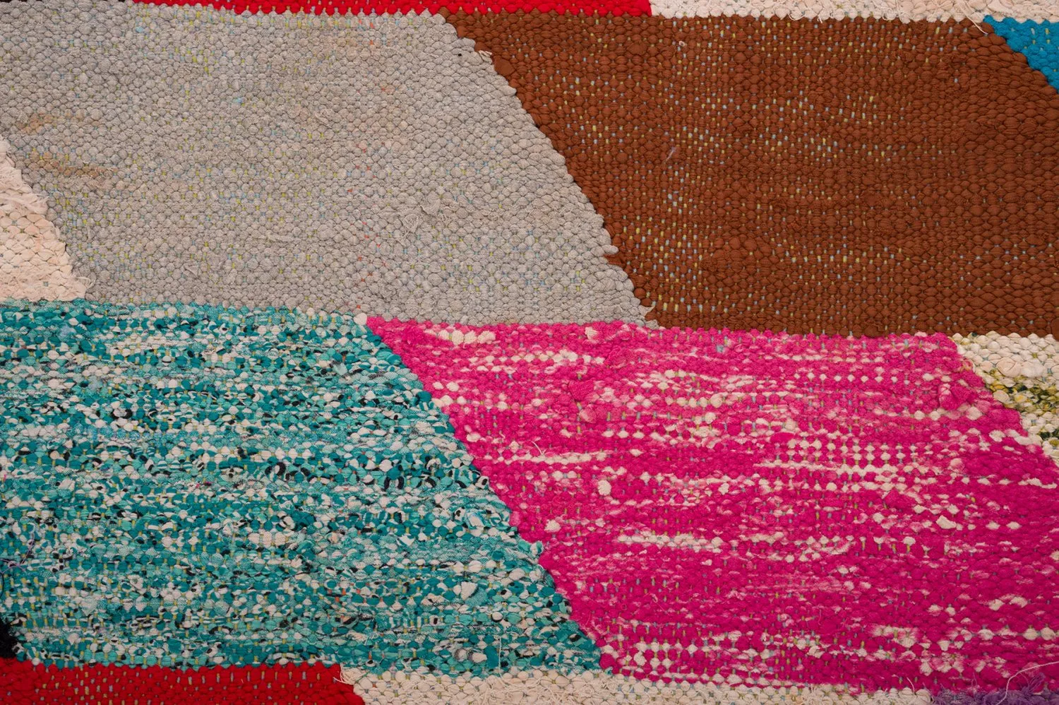 Marokkansk Boucherouite-teppe 155 x 280 cm
