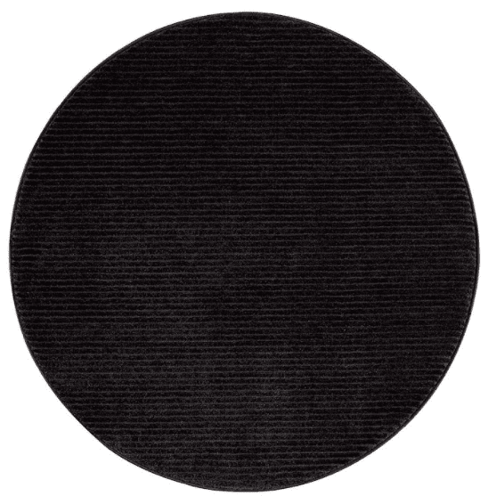 Runde tepper - Grace (svart)