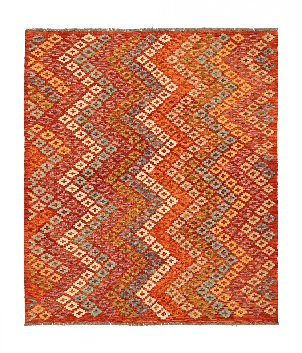 Orientalsk kelimteppe 192 x 167 cm