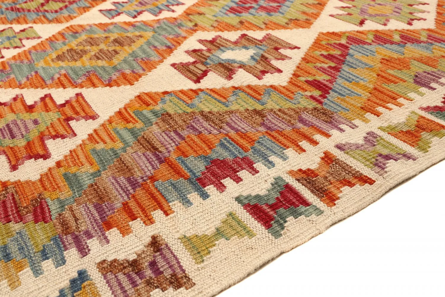 Orientalsk kelimteppe 252 x 177 cm